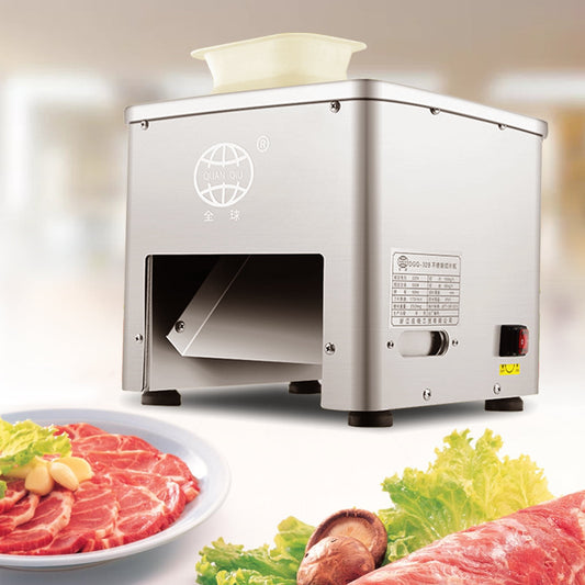 Electric Meat Mincer, Commercial-Grade Motor, Stainless Steel Construction & Sausage Stuffer