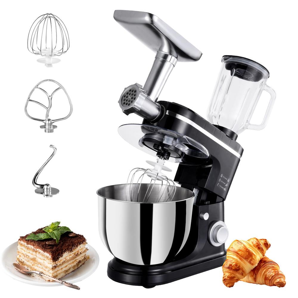 Electric Stand Mixer | Baking Mixer with Stainless Steel Mixing Bowl | Powerful Blender, Kitchen Mixer for Baking, Cake and Most Home Cooks