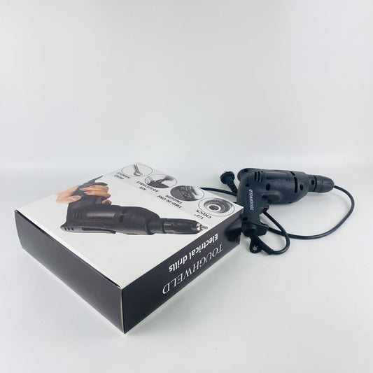 Electrical drills hardware tool electric drill with good durability, stability, and abrasion resistance, Black