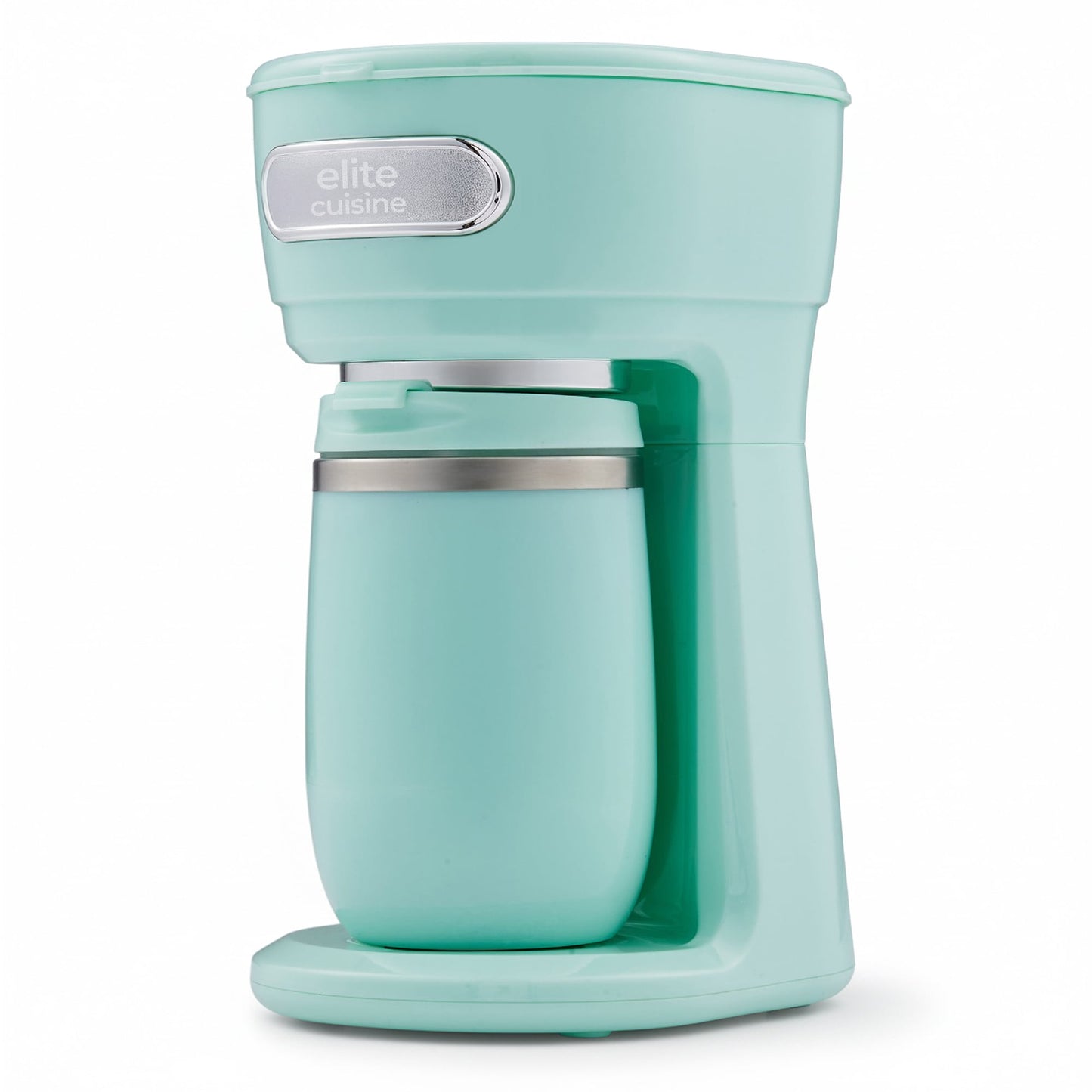 Elite Cuisine EHCL0062 Personal Single-Serve Coffee Maker With 12oz. Ss Travel Mug