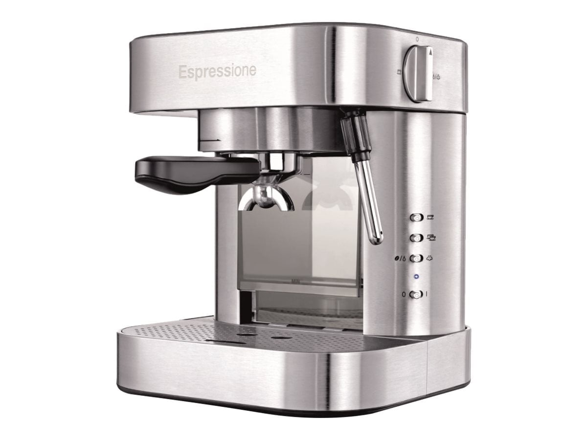 Espressione Stainless Steel Automatic Pump Espresso Machine with Thermo Block