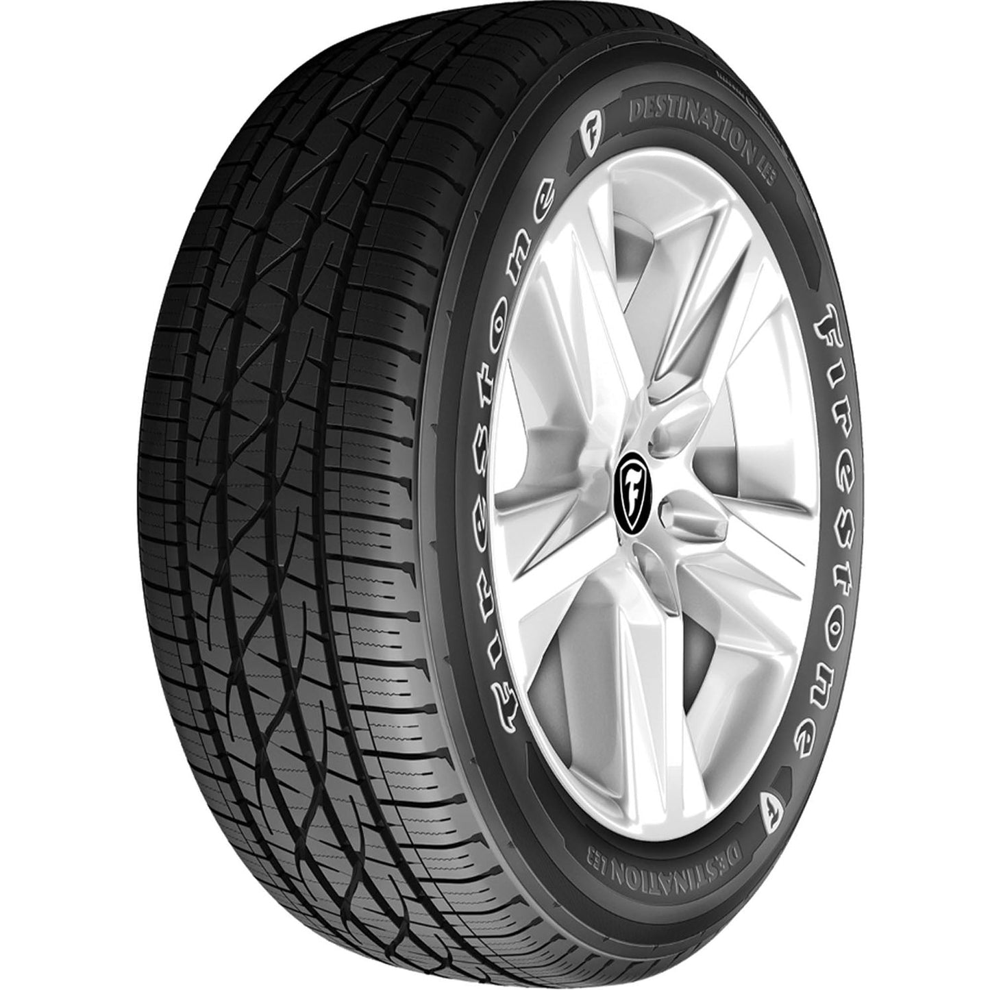 FIRESTONE DESTINATION LE3 225/75R16 108T ALL SEASON TIRE Fits: 2010-16 Jeep Wrangler Unlimited Sport, 2003-04 Jeep Grand Cherokee Laredo