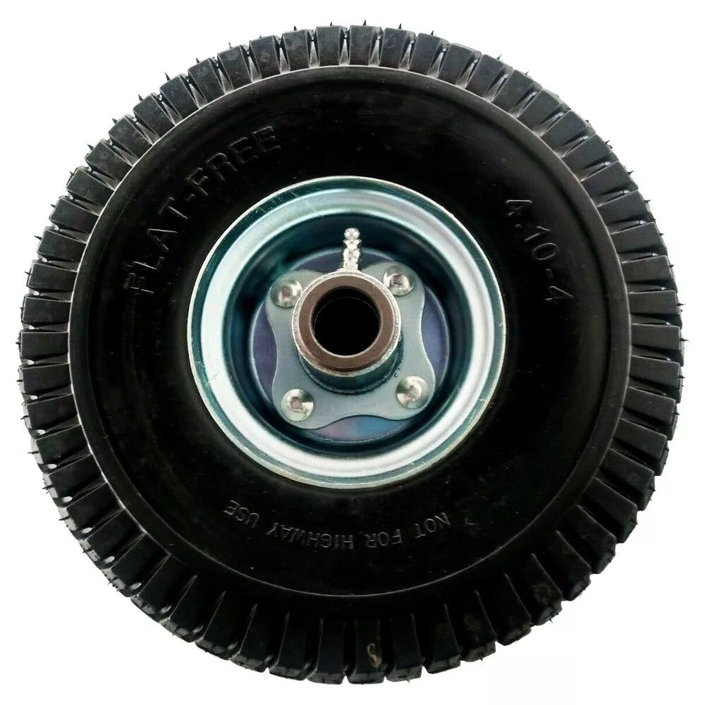 FLAT PROOF TIRE WHEEL 410/350-4 W/ BEARING FITS VELKE X2 72310001 15041