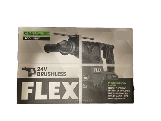 FLEX 24-volt 1-in Sds-plus Variable Cordless Rotary Hammer Drill