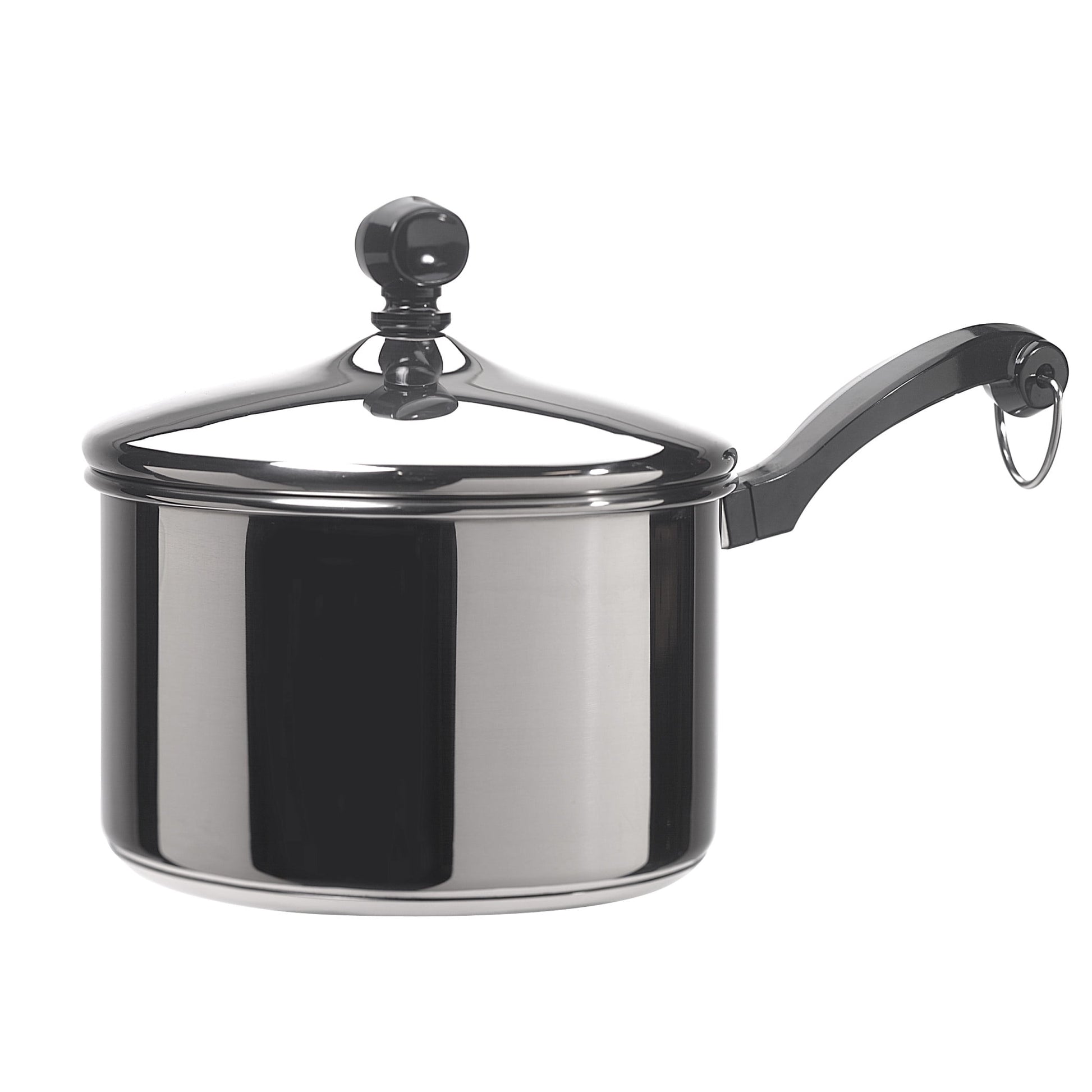 Farberware Classic Series SartÃ©n para Salsa de Acero Inoxidable de 2 Cuartos con Tapa, Compatible con InducciÃ³n, Apta para Utensilios de Metal y Lavavajillas, Acero Inoxidable