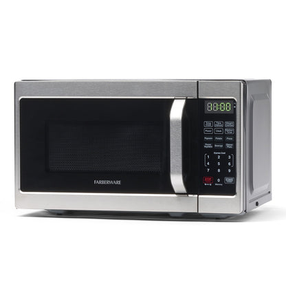Farberware 1.1 Cu. Ft. 1000-Watt Compact Microwave Oven, Black