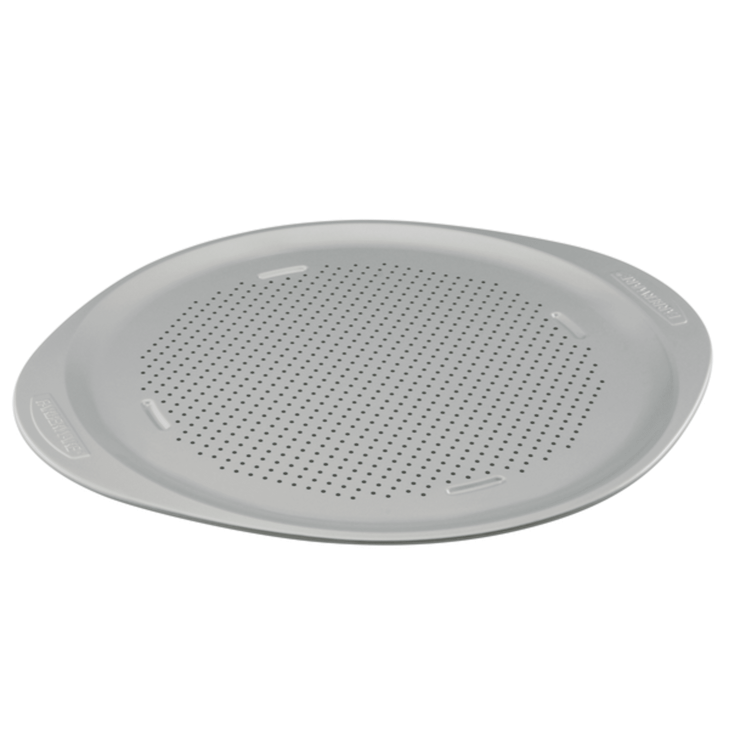 Farberware GOLDENBAKE 15.5 Inch Nonstick Perforated Pizza Pan, Dishwasher Safe and Oven Safe to 450Â°F, Light Gray
