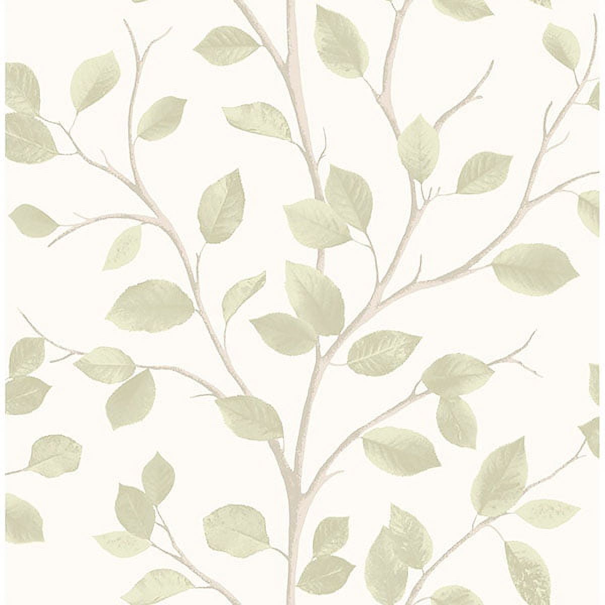 Fine DÃ©cor Beech Natural Leaf Wallpaper