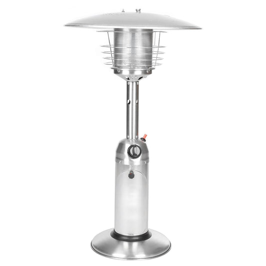 Fire Sense 60262 Stainless Steel Table Top Patio Heater - Stainless Steel