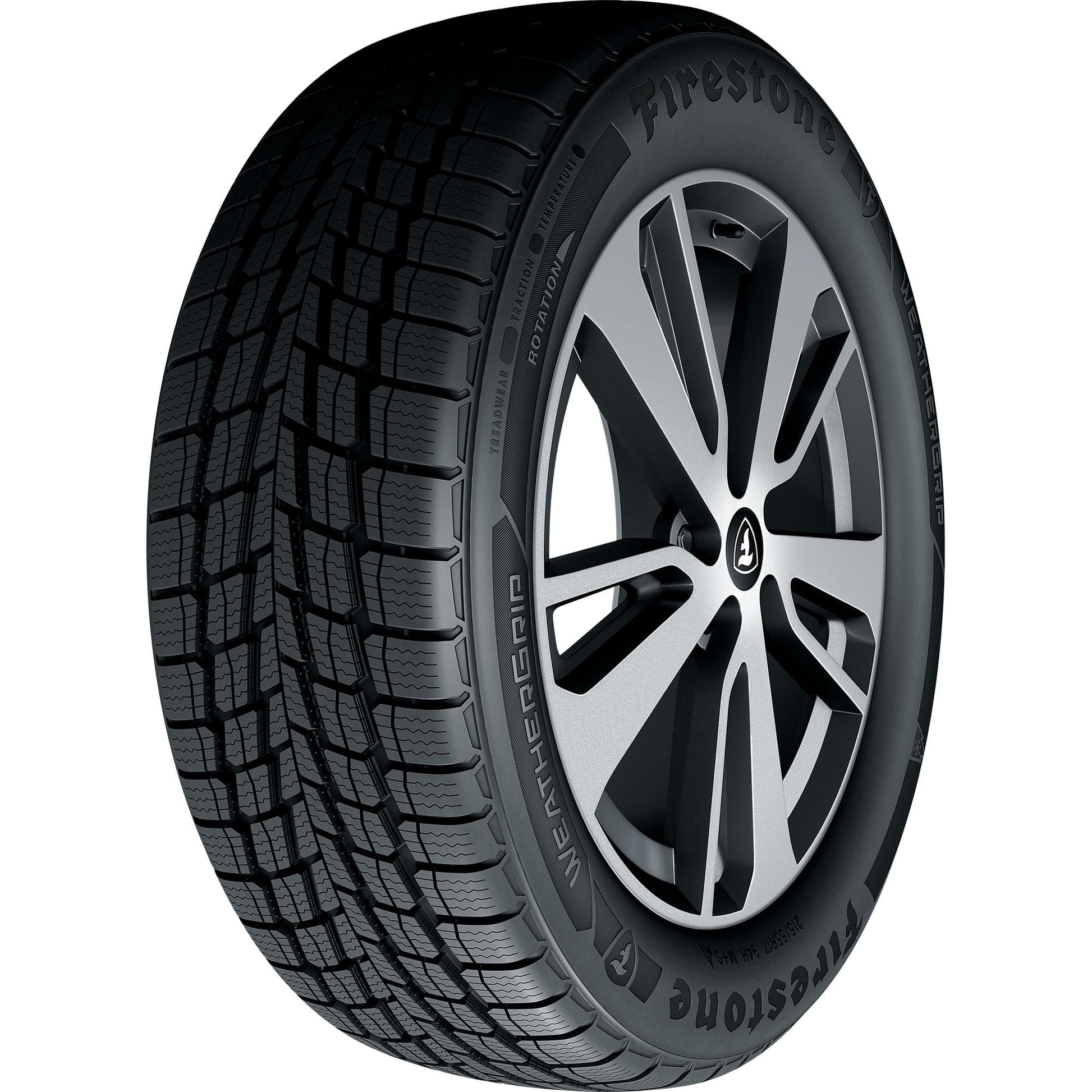 Firestone Weathergrip All Weather 195/60R15 88H Passenger Tire