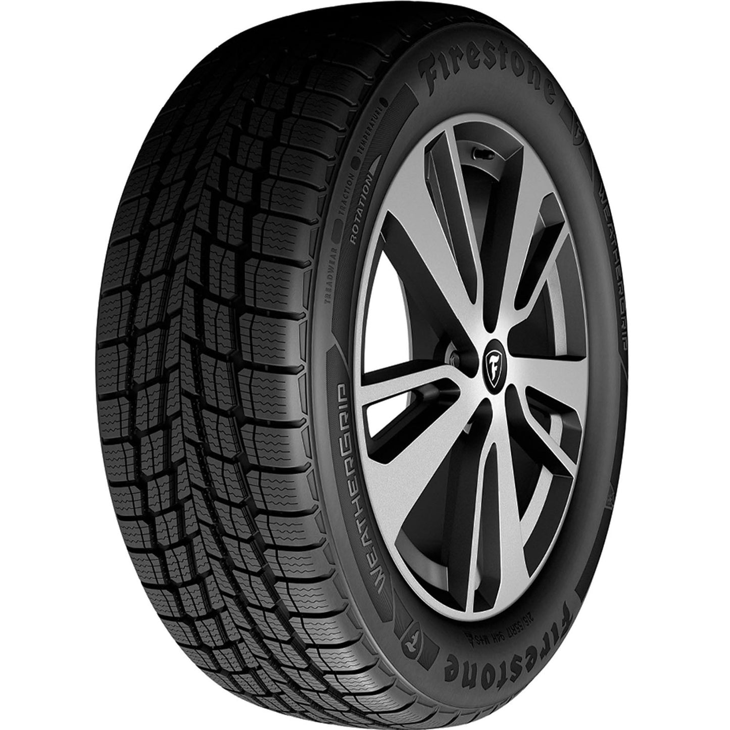 Firestone Weathergrip All Weather 235/55R17 99V Passenger Tire