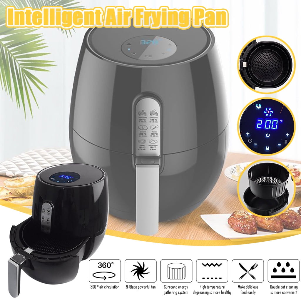 Wholesale tumgatte Home Kitchen Intelligent Oil-free Fryer with touches Screen Large Capacity Kitchen Essentials Up to 45% off