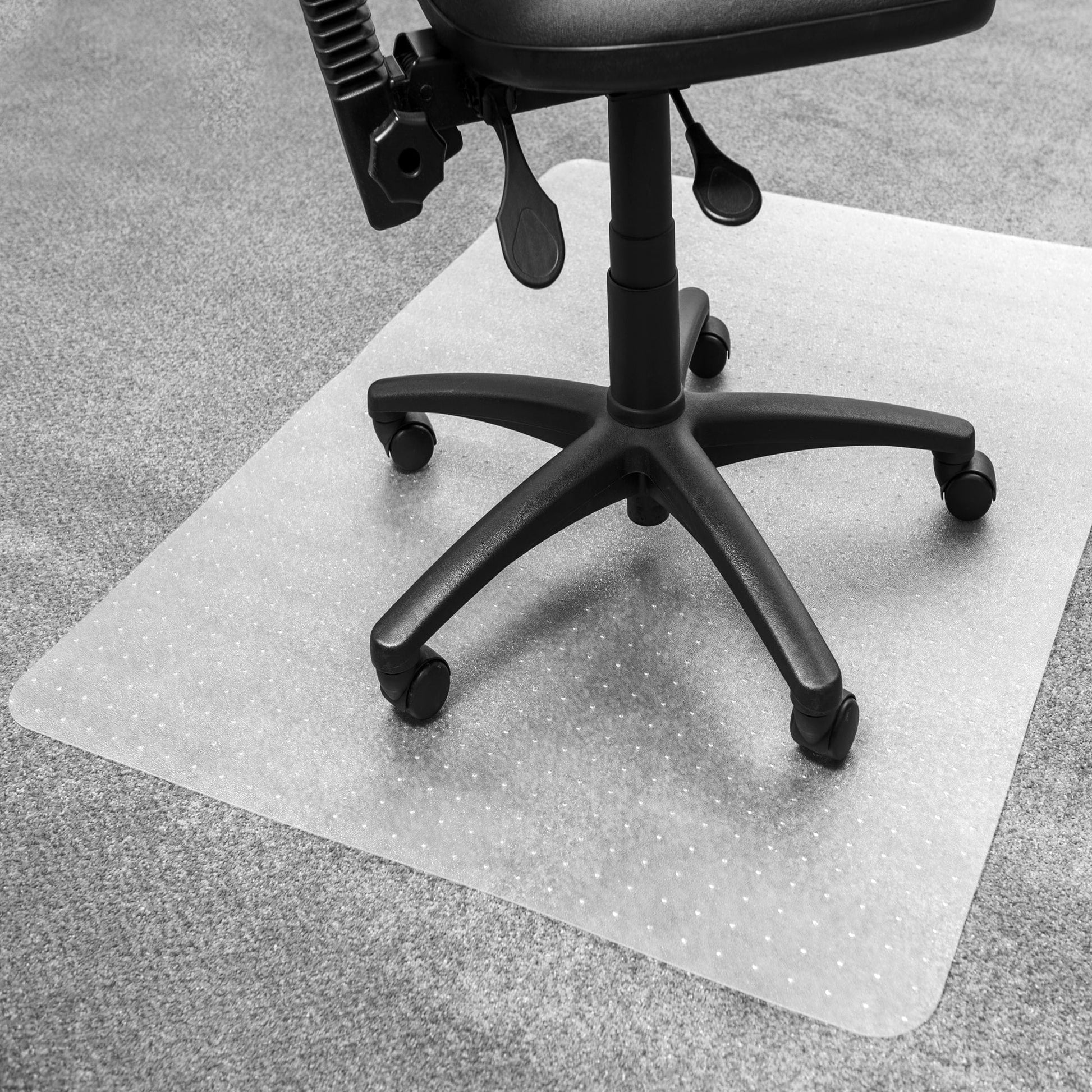 FloortexÂ® Enhanced Polymer Rectangle Chair Mat Carpets 36" x 48"