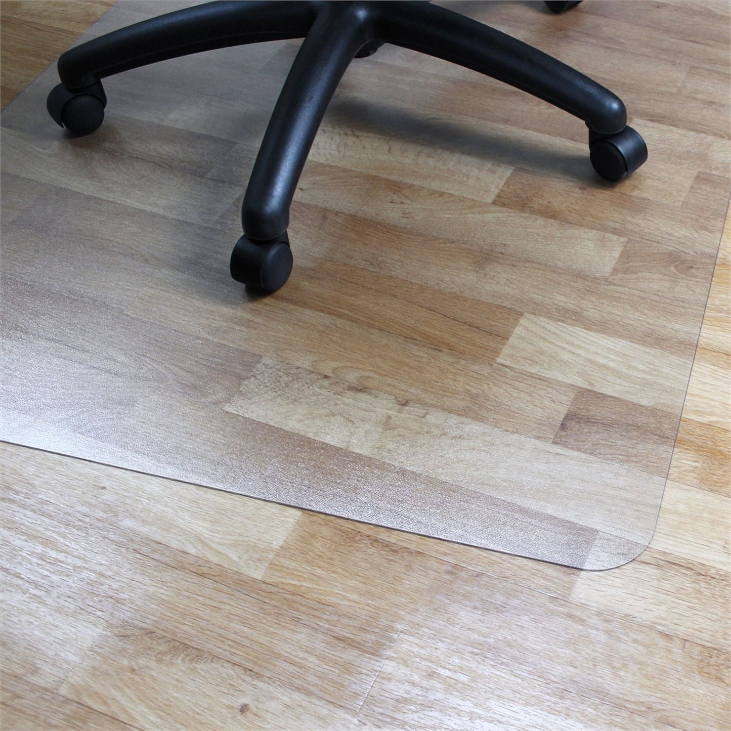 FloortexÂ® ValuematÂ® PVC Rectangular Chair Mat Hard Floor 45" x 52"
