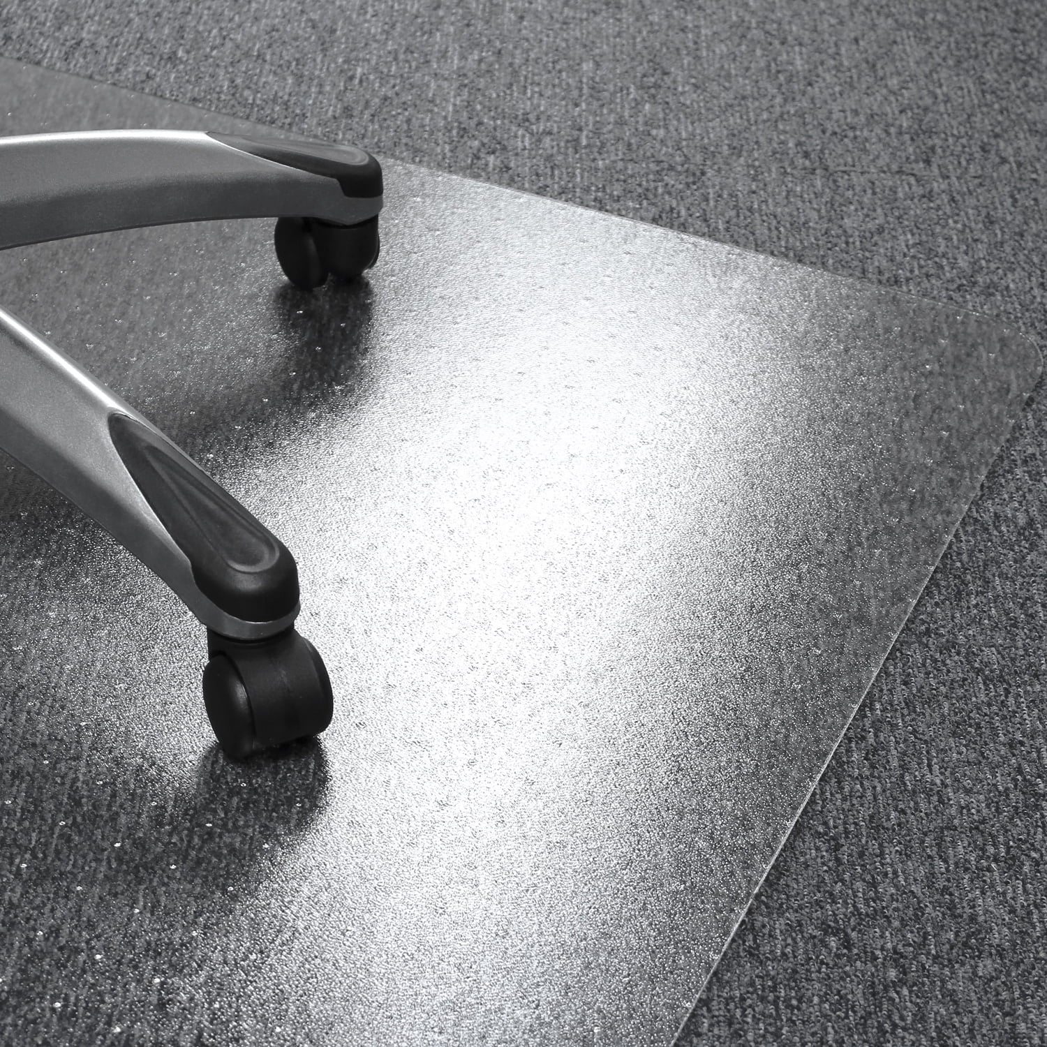 FloortexÂ® Vinyl Rectangle Chair Mat Carpets up to 1/4" 30" x 48"