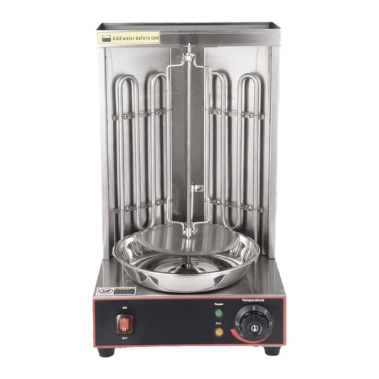 Flylapdo Multi-Functional Rotating Rotisserie 2400W, Compact 19in Height Durable Stainless Steel Turkey Roaster