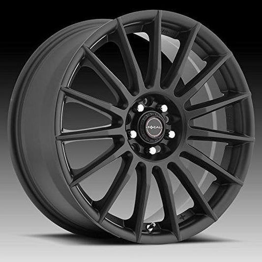 Focal 442SB F-15 Matte Black Wheel (16x7"/5x100mm, +42 mm offset)