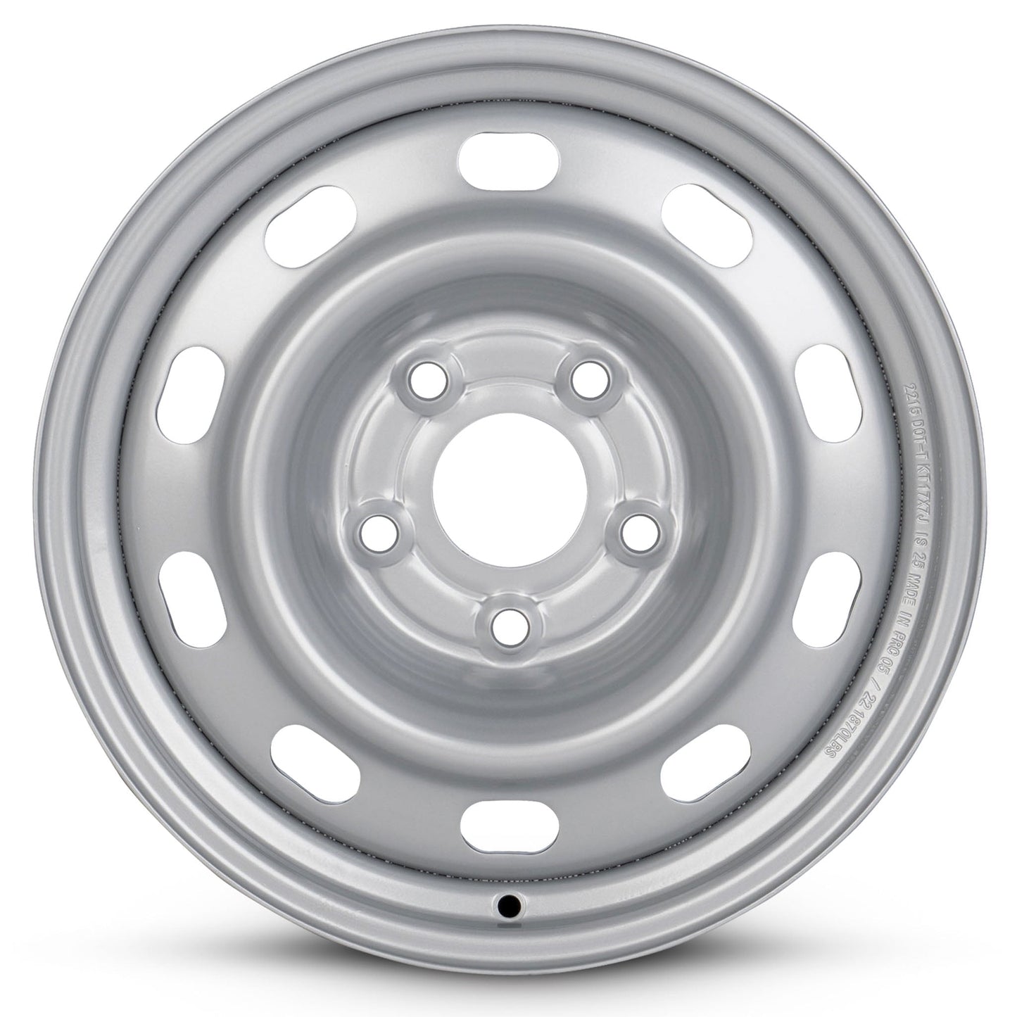 For 1994-2019 Dodge Ram 1500 17 Inch Painted Silver Rim - OE Direct Replacement - Road Ready Car Wheel