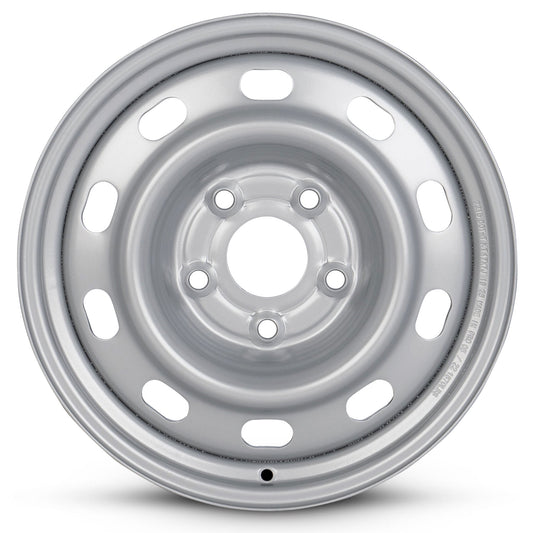 For 1994-2019 Dodge Ram 1500 17 Inch Painted Silver Rim - OE Direct Replacement - Road Ready Car Wheel