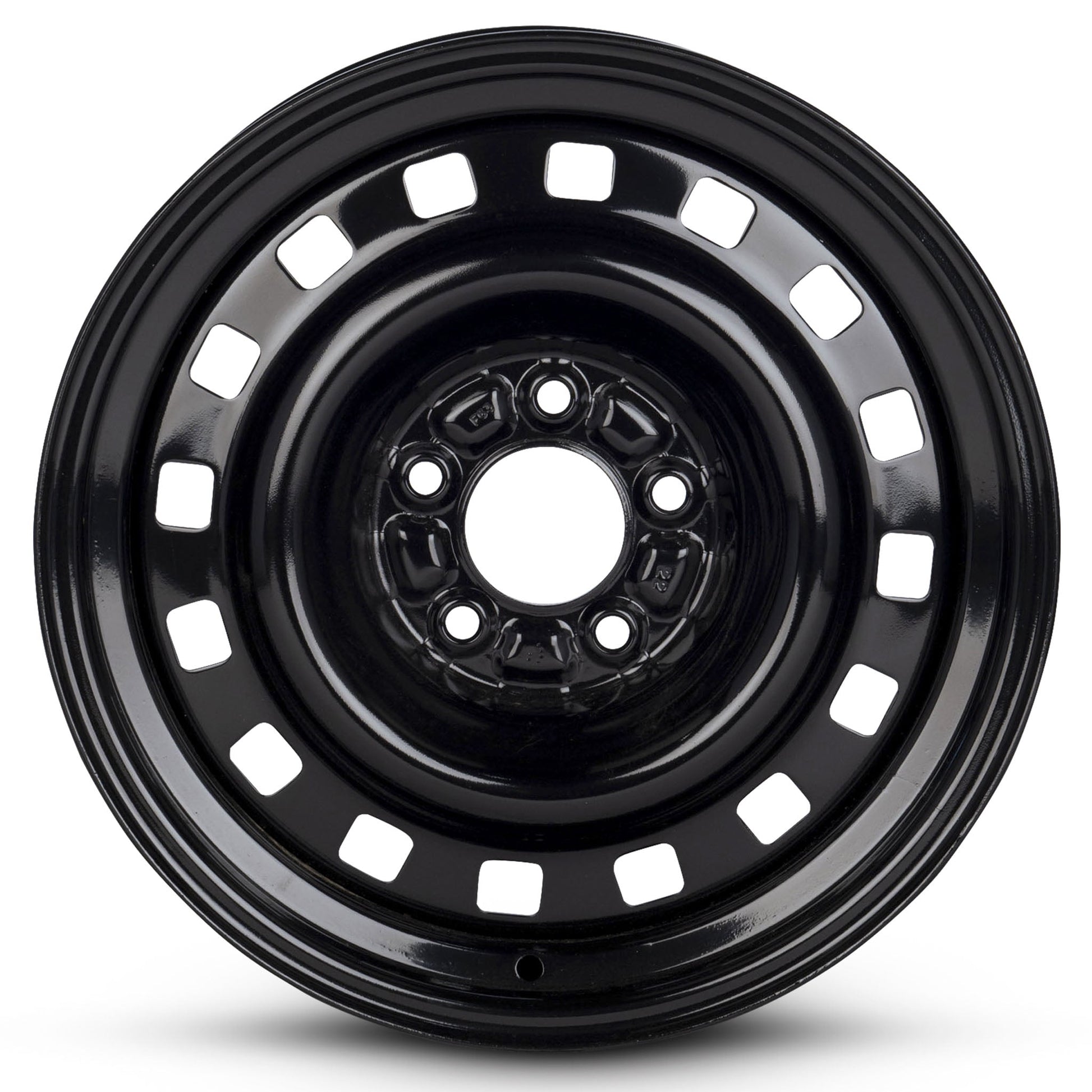 For 1998-2003 Ford Crown Victoria 16 Inch Painted Black Rim - OE Direct Replacement - Road Ready Car Wheel