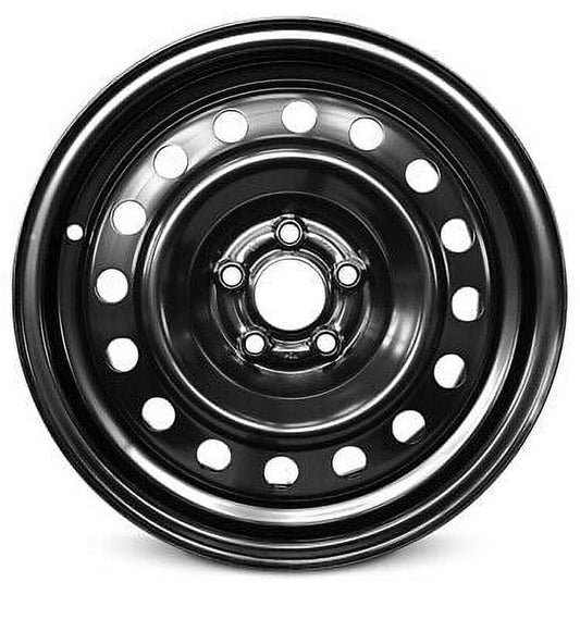 For 2000-2001 Volkswagen Beetle 15 Inch Painted Black Rim - OE Direct Replacement - Road Ready Car Wheel