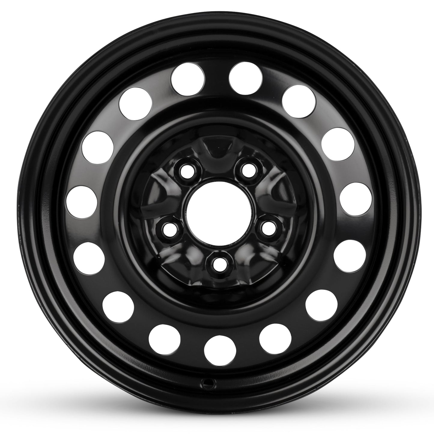 For 2000-2005 Pontiac Bonneville 16 Inch Painted Black Rim - OE Direct Replacement - Road Ready Car Wheel