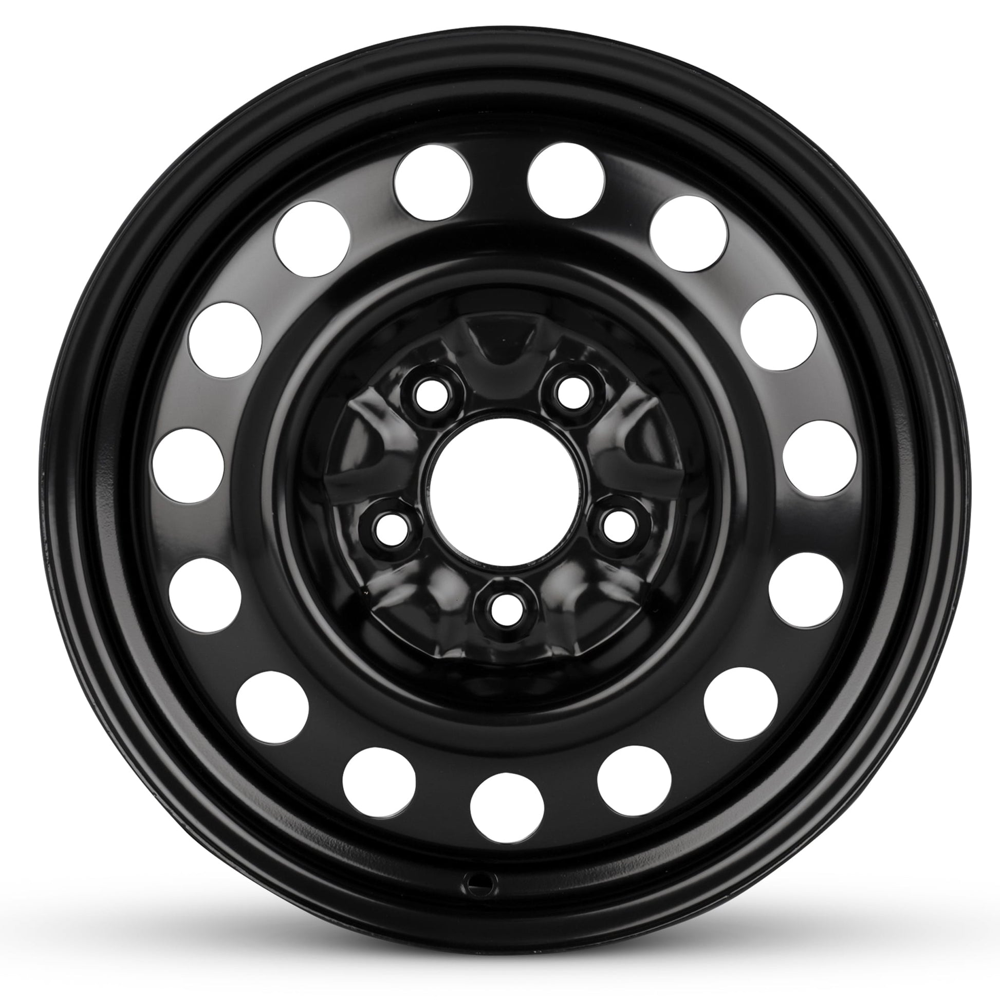 For 2000-2005 Pontiac Bonneville 16 Inch Painted Black Rim - OE Direct Replacement - Road Ready Car Wheel