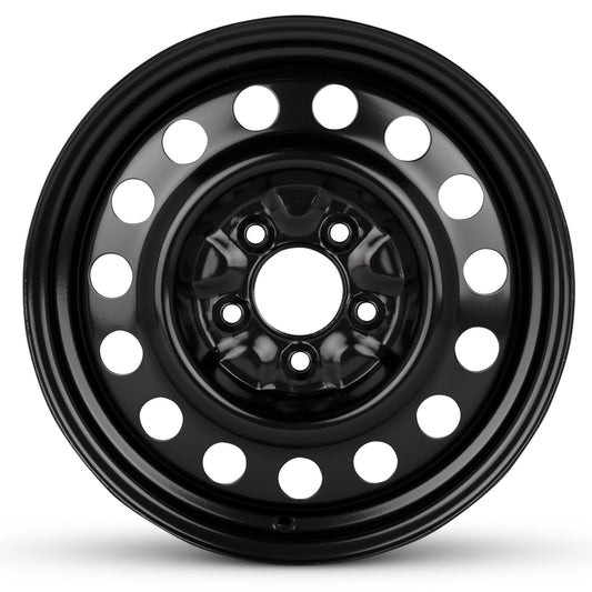 For 2000-2005 Pontiac Bonneville 16 Inch Painted Black Rim - OE Direct Replacement - Road Ready Car Wheel
