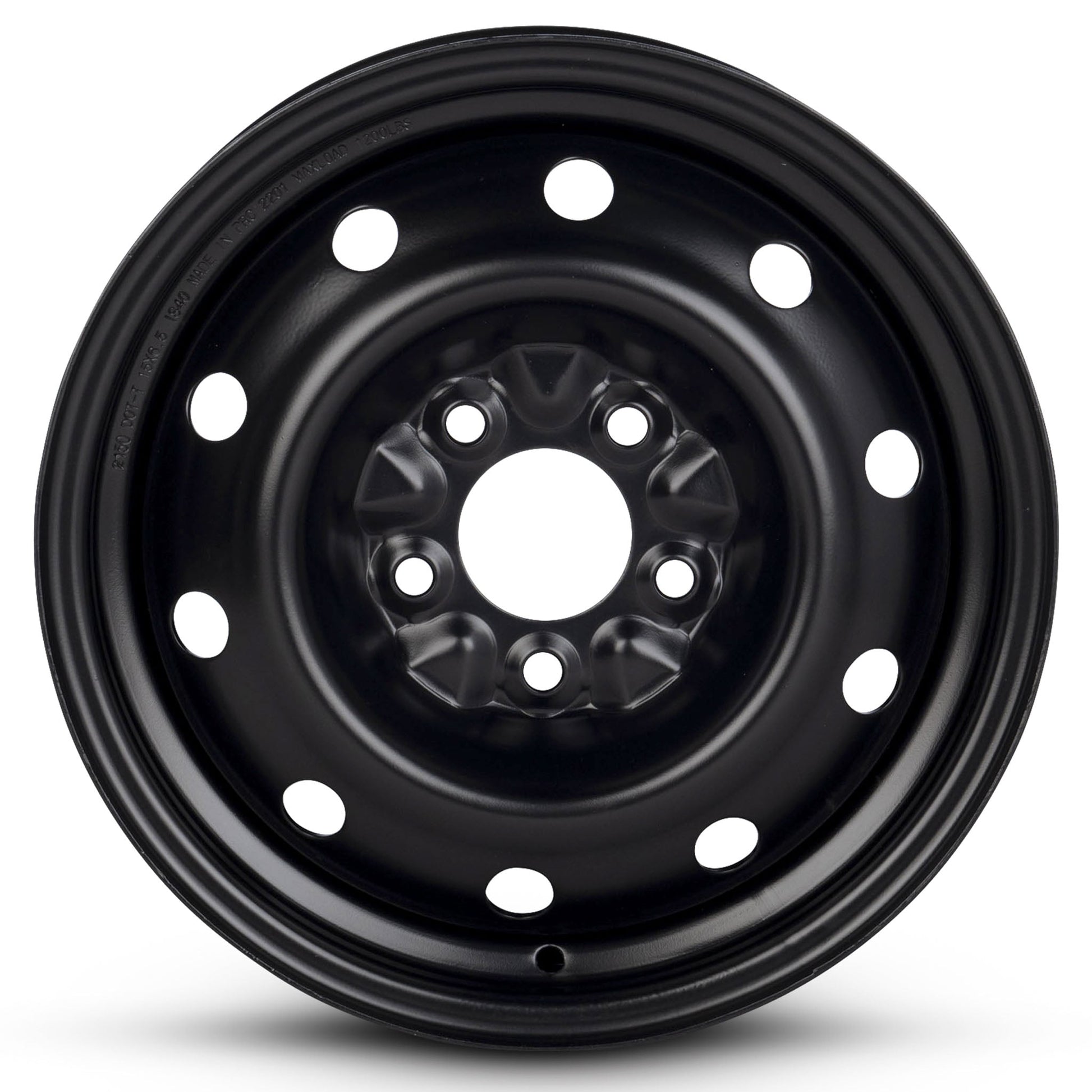 For 2001-2007 Chrysler Town & Country 15 Inch Painted Black Rim - OE Direct Replacement - Road Ready Car Wheel