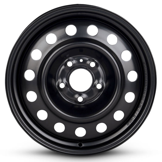 For 2003-2006 Mitsubishi Outlander 16 Inch Painted Black Rim - OE Direct Replacement - Road Ready Car Wheel