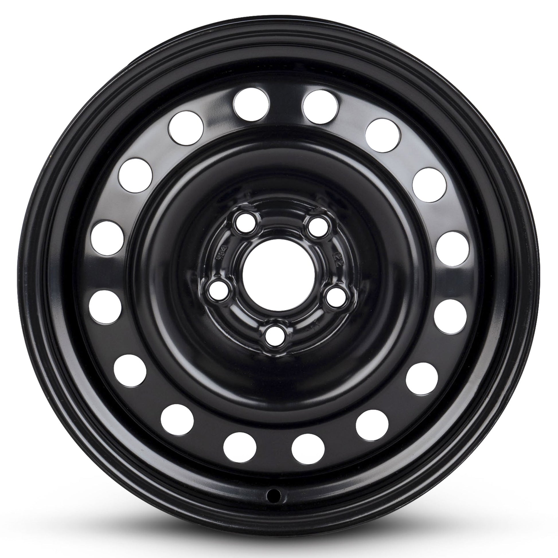 For 2003-2010 Chrysler PT Cruiser 15 Inch Painted Black Rim - OE Direct Replacement - Road Ready Car Wheel