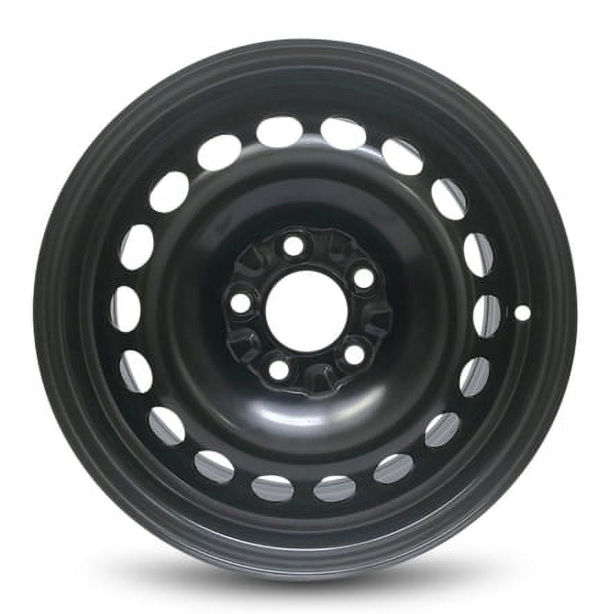 For 2004-2008 Chevrolet Malibu 15 Inch Painted Black Rim - OE Direct Replacement - Road Ready Car Wheel