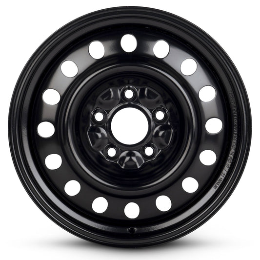 For 2004-2008 Chrysler Pacifica 17 Inch Painted Black Rim - OE Direct Replacement - Road Ready Car Wheel
