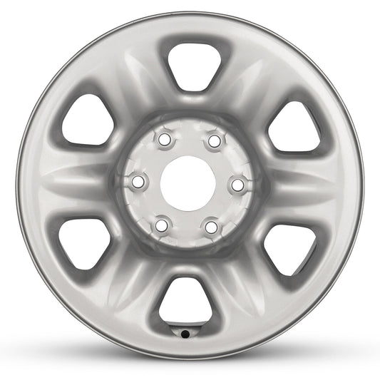 For 2004-2012 Nissan Titan 17 Inch Painted Silver Steel - New OEM Rim - Road Ready Car Wheel