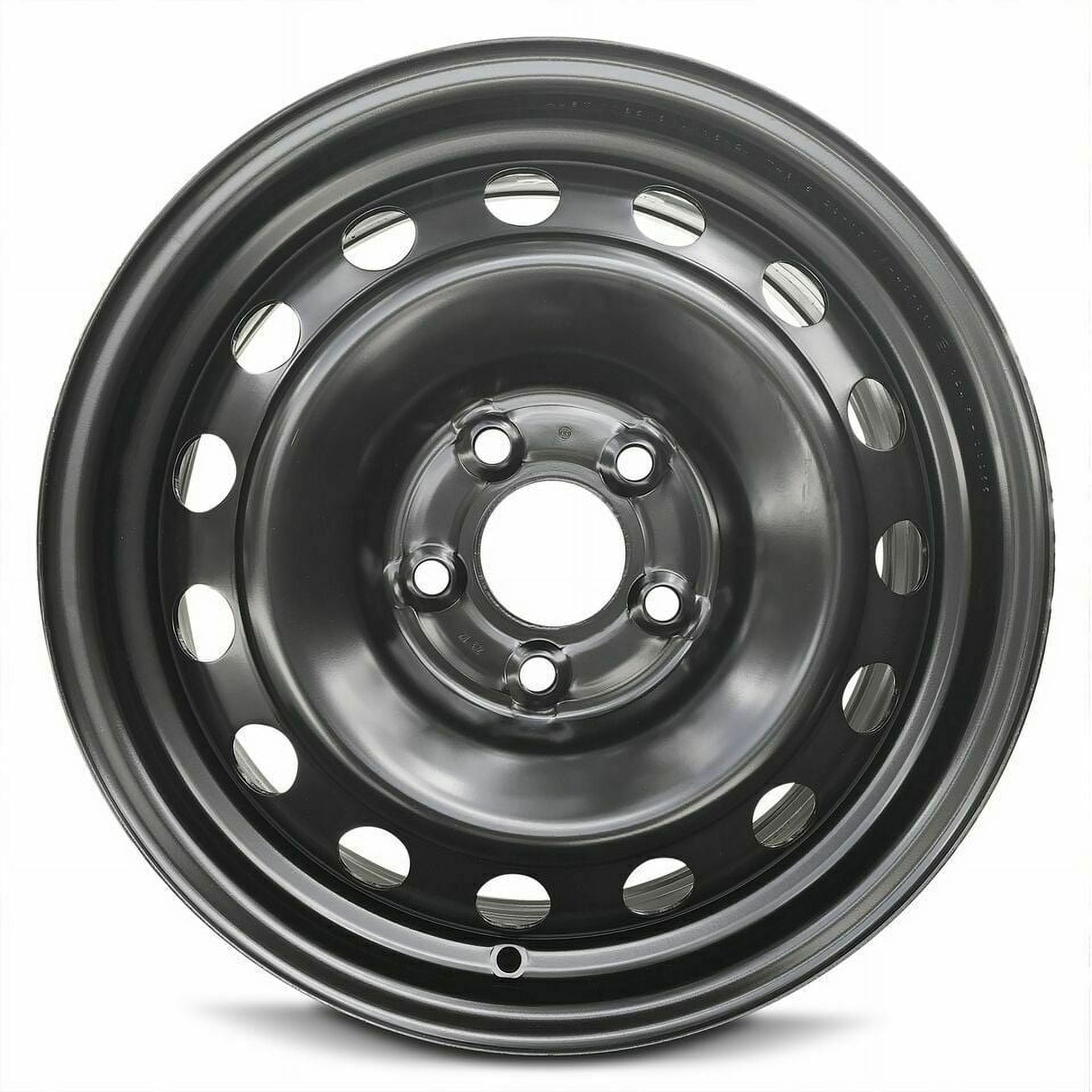 For 2004-2020 Hyundai Sonata 16 Inch Painted Black Rim - OE Direct Replacement - Road Ready Car Wheel