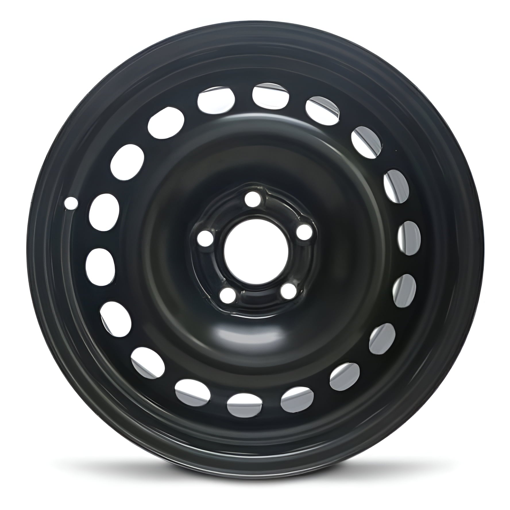 For 2005-2008 Pontiac G6 16 Inch Painted Black Rim - OE Direct Replacement - Road Ready Car Wheel