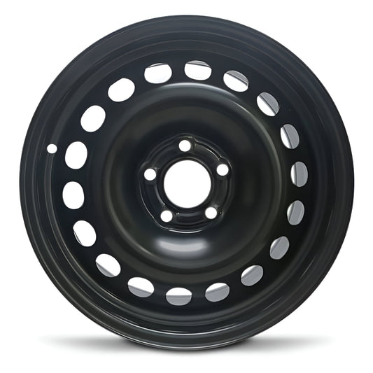 For 2005-2008 Pontiac G6 16 Inch Painted Black Rim - OE Direct Replacement - Road Ready Car Wheel
