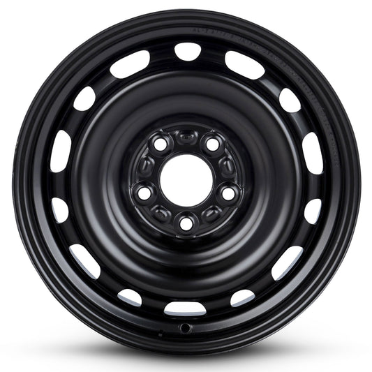 For 2005-2011 Kia Magnetis 16 Inch Painted Black Rim - OE Direct Replacement - Road Ready Car Wheel