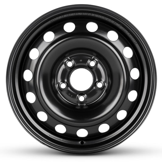 For 2005-2015 Mazda 5 16 Inch Painted Black Rim - OE Direct Replacement - Road Ready Car Wheel