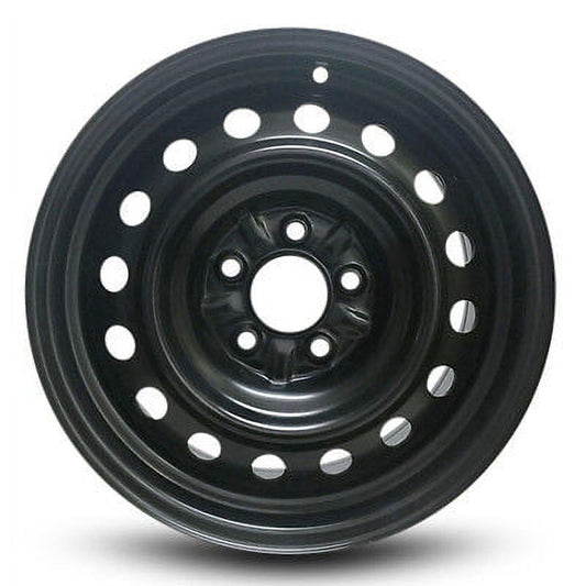 For 2006-2010 Hyundai Sonata 16 Inch Painted Black Rim - OE Direct Replacement - Road Ready Car Wheel
