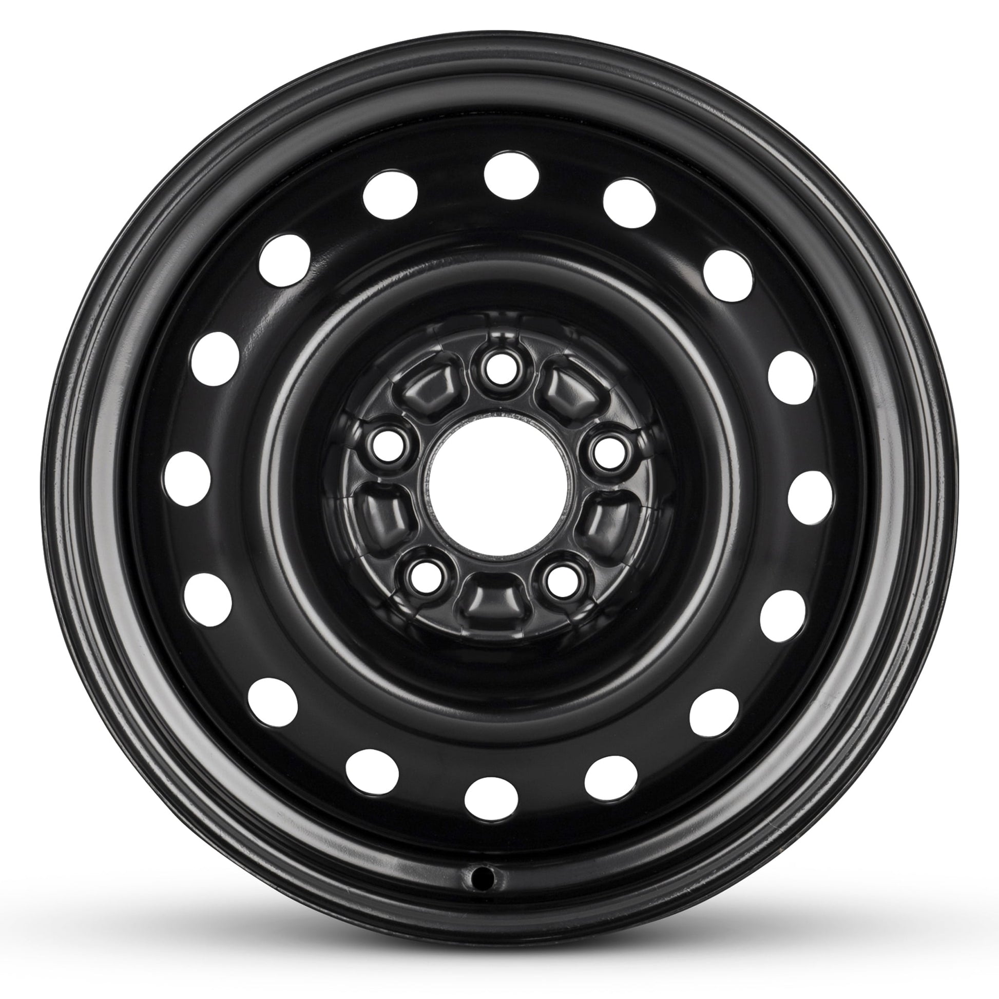 For 2006-2012 Ford Fusion 16 Inch Painted Black Rim - OE Direct Replacement - Road Ready Car Wheel
