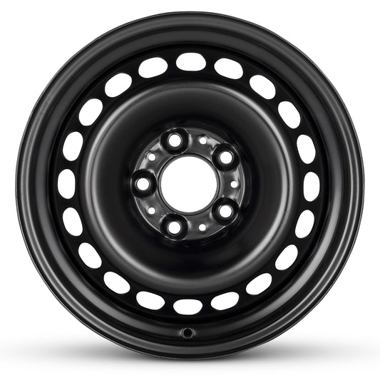 For 2006 BMW 330i 16 Inch Painted Black Rim - OE Direct Replacement - Road Ready Car Wheel