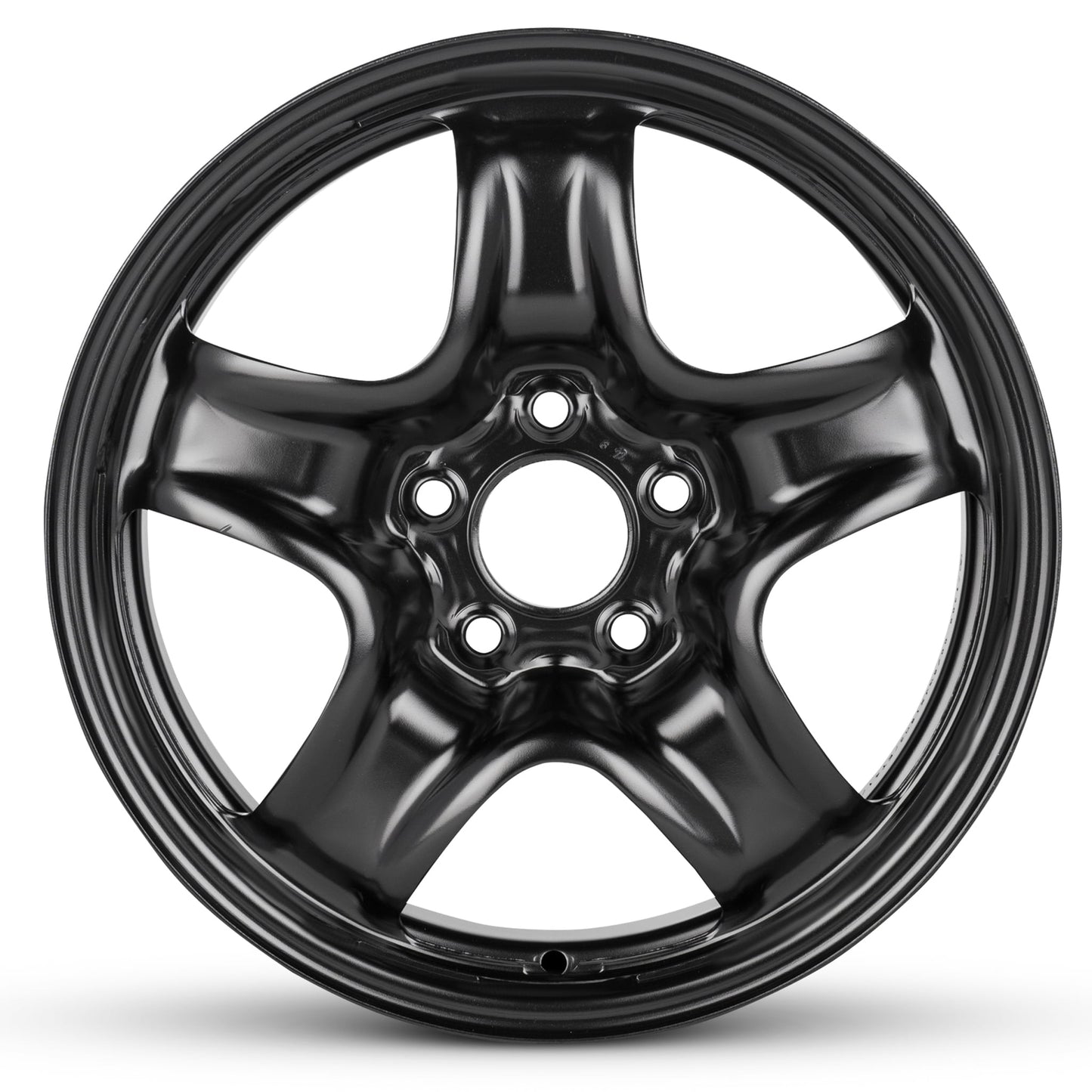 For 2007-2008 Pontiac G5 16 Inch Painted Black Rim - OE Direct Replacement - Road Ready Car Wheel
