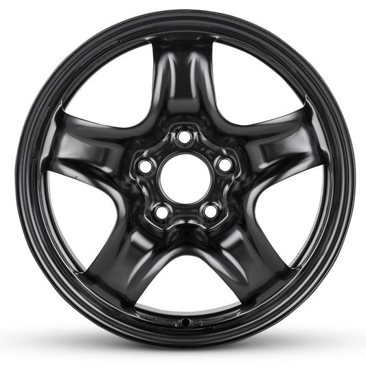 For 2007-2009 Chevrolet HHR 16 Inch Painted Black Rim - OE Direct Replacement - Road Ready Car Wheel