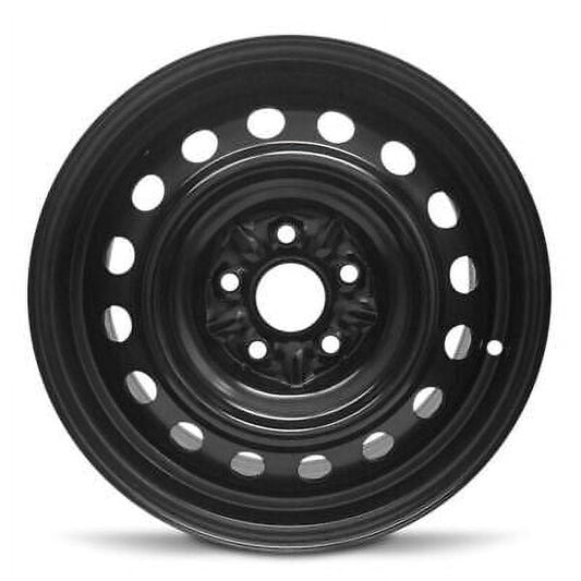 Wheel Rim for 2007-2011 Toyota Camry 16 in Black Steel Rim Direct Fit