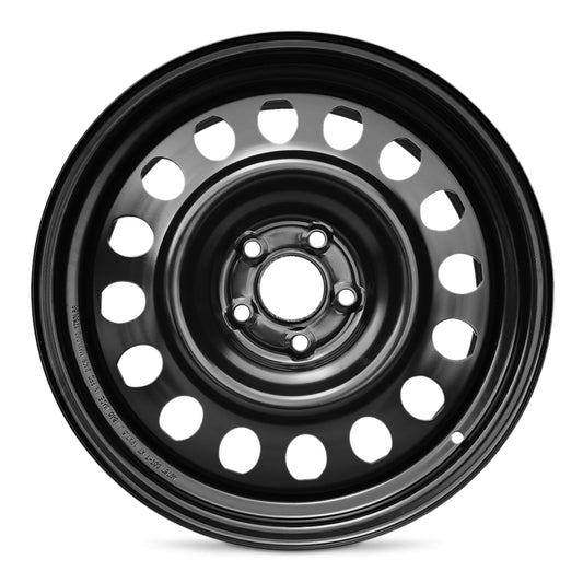 For 2007-2019 Cadillac CTS 19 Inch Painted Black Steel Rim - OE Direct Replacement - Road Ready Car Wheel