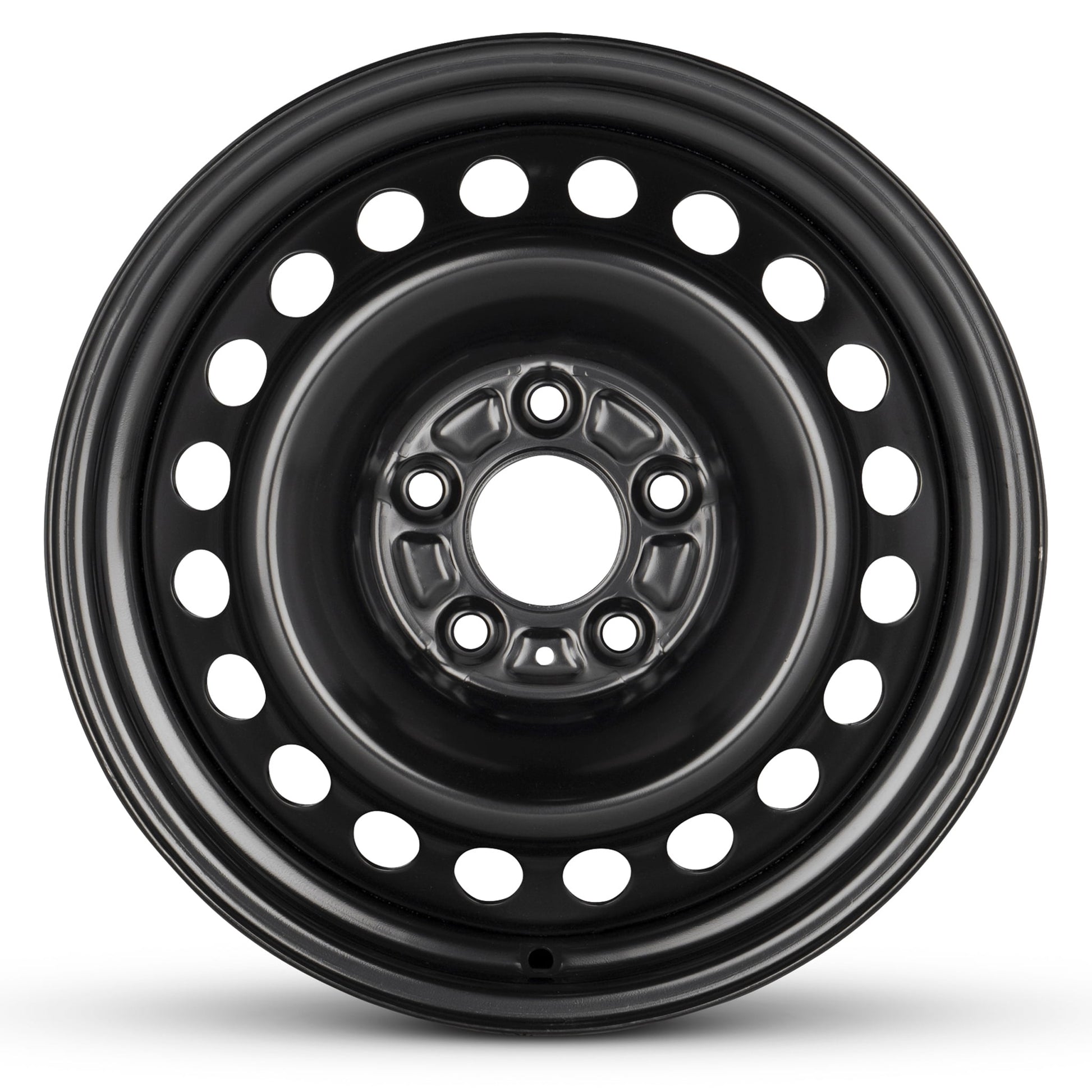 For 2009-2010 Hyundai Santa Fe 16 Inch Painted Black Steel - New OEM Rim - Road Ready Car Wheel