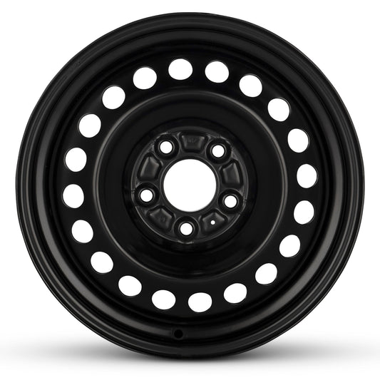 For 2010-2013 Mitsubishi Outlander 16 Inch Painted Black Steel - New OEM Rim - Road Ready Car Wheel