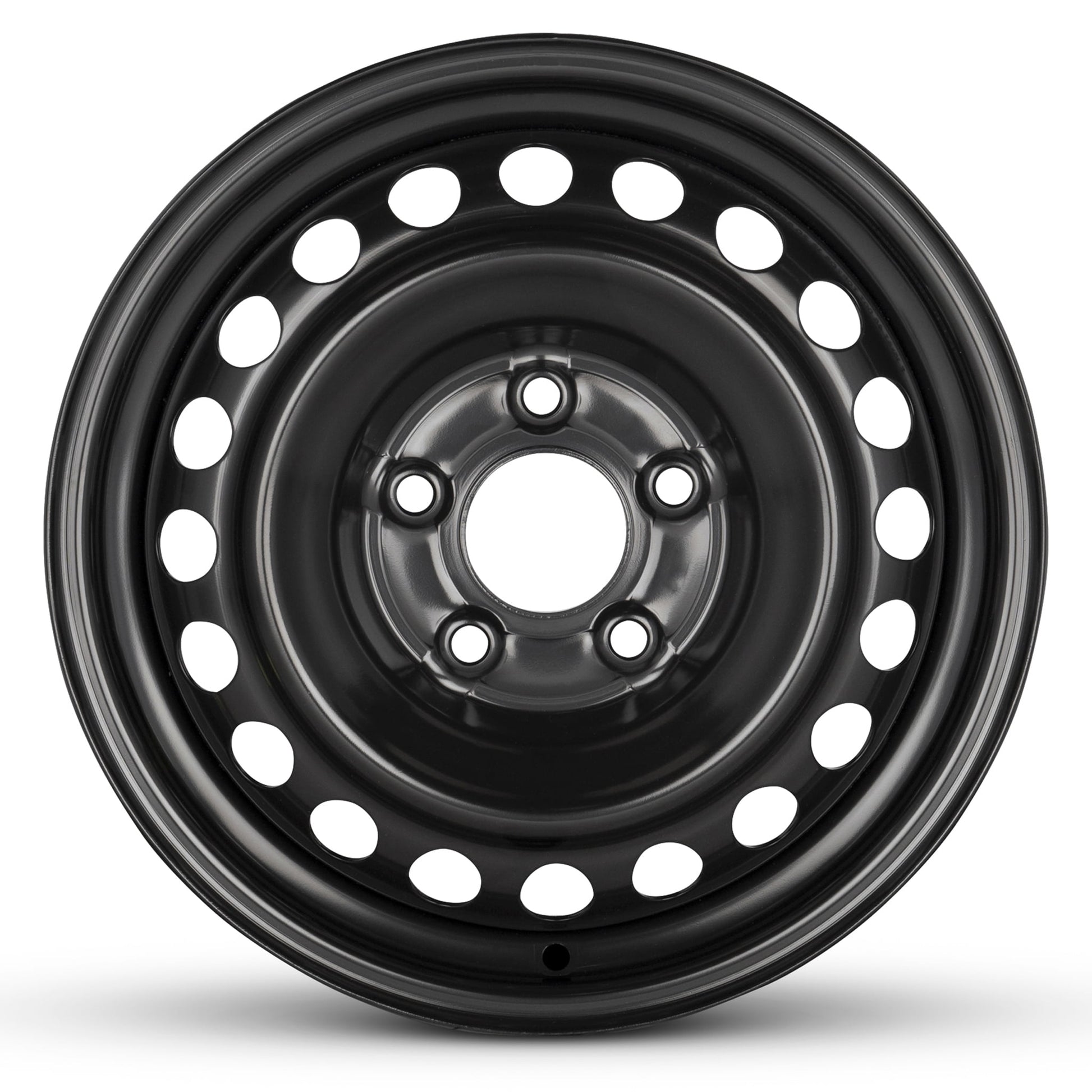 For 2011-2016 Hyundai Elantra 15 Inch Painted Black Steel - New OEM Rim - Road Ready Car Wheel