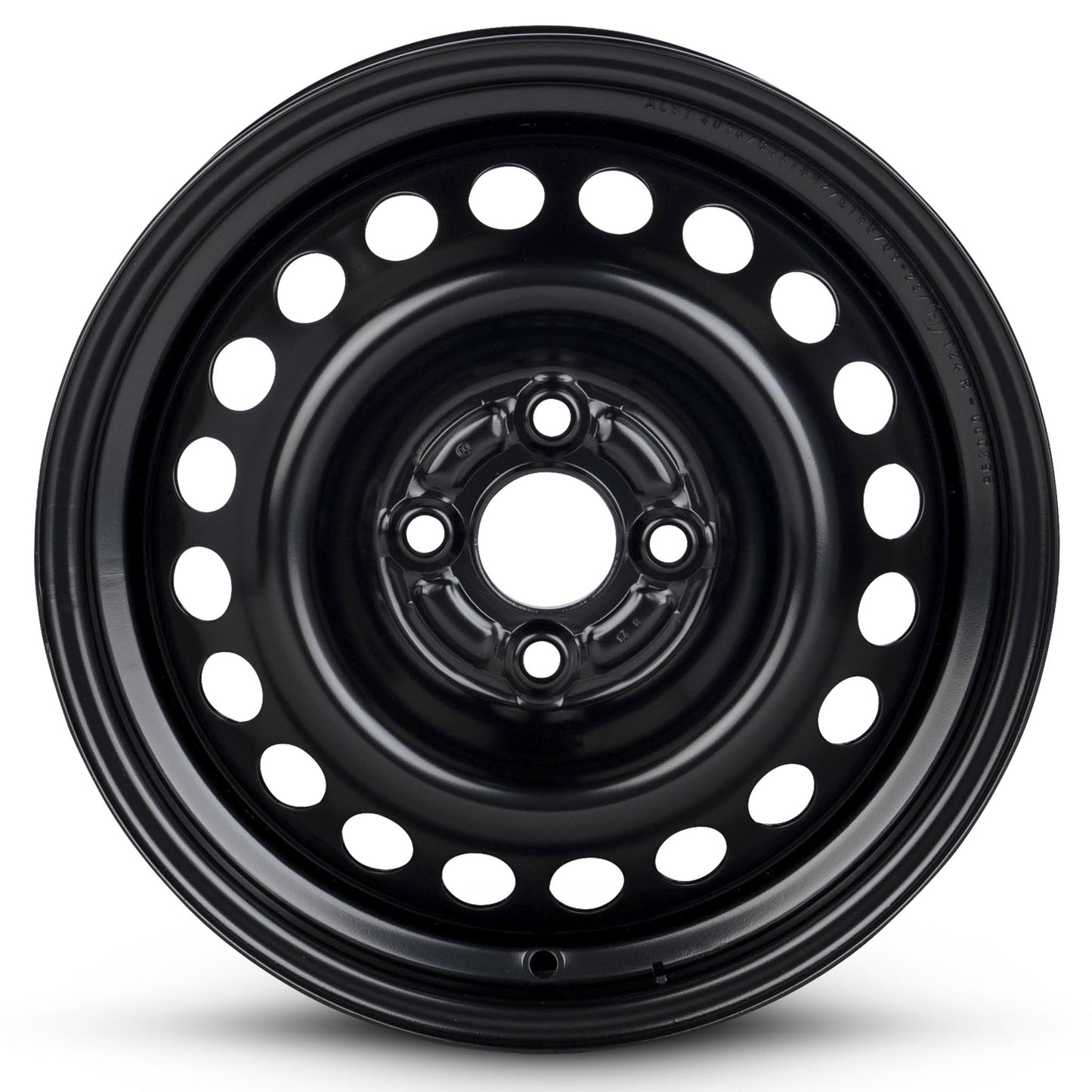 For 2012-2014 Honda Insight 15 Inch Painted Black Rim - OE Direct Replacement - Road Ready Car Wheel